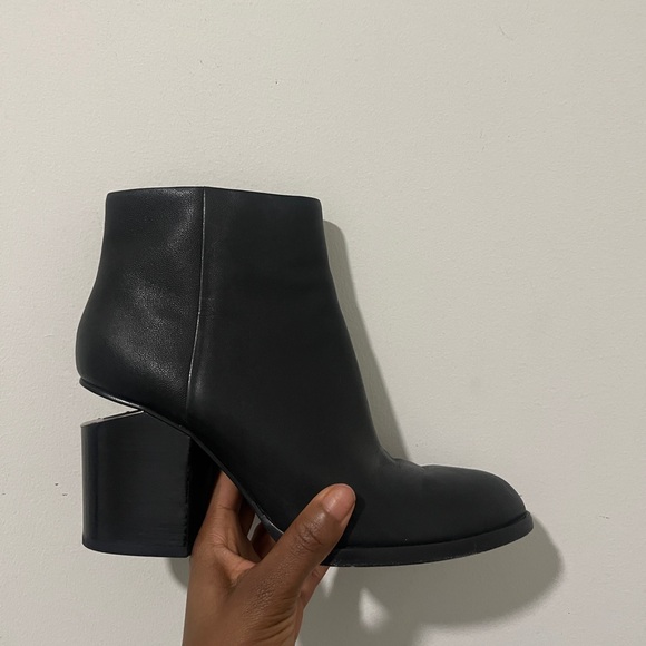 Alexander Wang leather Booties
